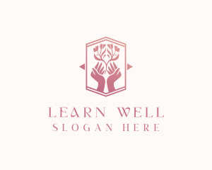 Wellness Florist Spa logo design