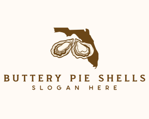 Florida Oyster Shellfish logo design