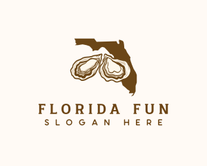 Florida Oyster Shellfish logo design