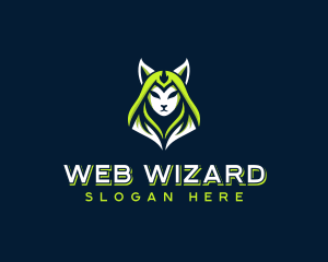 Wizard Cat Gaming logo design