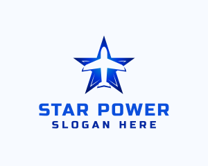 Blue Star Aircraft  logo design