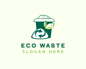 Eco Waste Disposal logo design