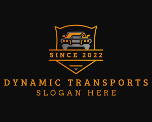 Auto Car Transportation logo design