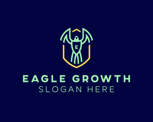 Eagle Shield Sport  logo design