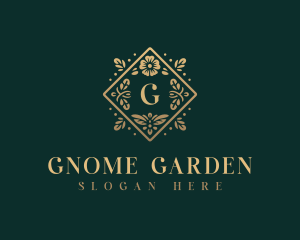 Floral Garden Wedding logo design