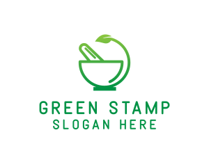 Green Alternative Medicine logo design