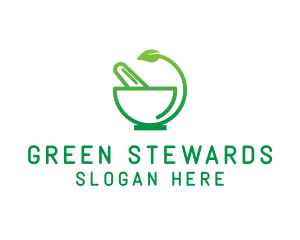 Green Alternative Medicine logo design