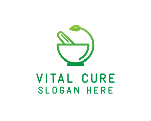 Green Alternative Medicine logo design