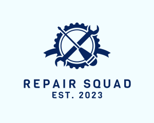 Industrial Repair Mechanic logo design