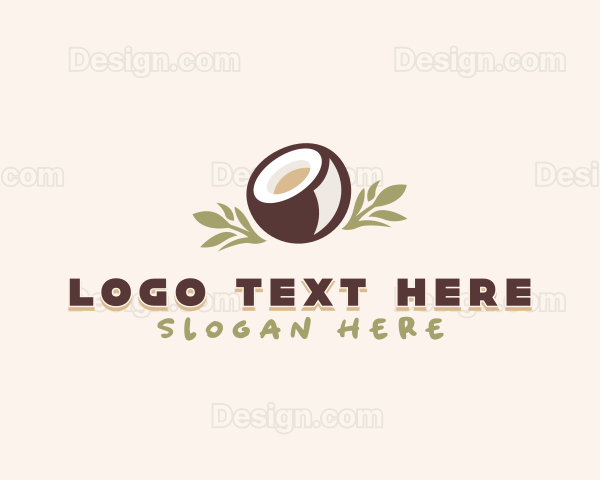 Healthy Coconut Milk Logo