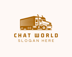 Trucking Logistic Transport logo design