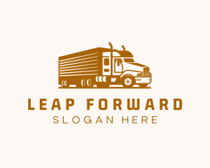 Trucking Logistic Transport logo design