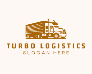 Trucking Logistic Transport logo design