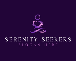 Yoga Meditation Therapy logo design