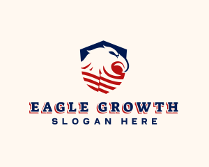 American Eagle Shield logo design