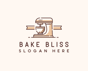 Baking Mixer Patisserie logo design