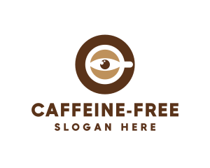 Coffee Cup Eye logo design