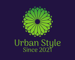 Green Nature Floral  logo