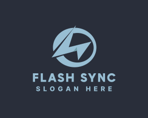 Flash Electricity Volt logo design