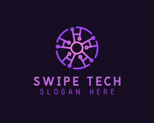 Tech Ai Cyber Software  logo design