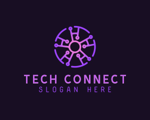 Tech Ai Cyber Software  logo design