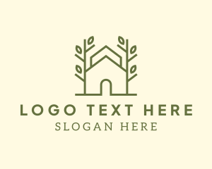 House Tree Plant logo