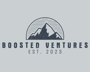 Rustic Mountain Summit logo design