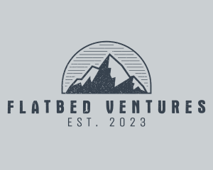 Rustic Mountain Summit logo design