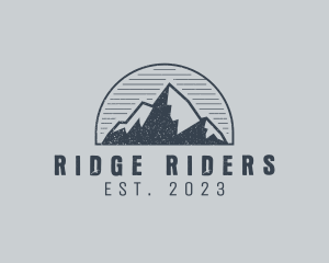 Rustic Mountain Summit logo design