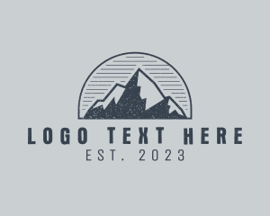 Altitude - Rustic Mountain Summit logo design