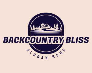 Mountain Hiking Badge logo