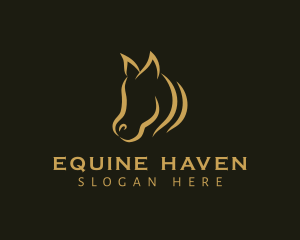 Horse Equine Animal logo design