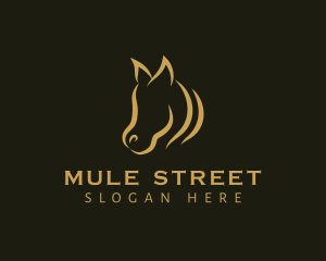 Horse Equine Animal logo