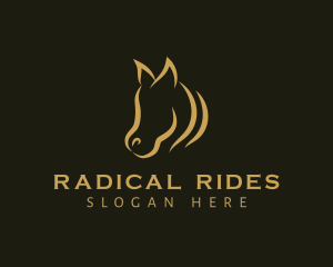 Horse Equine Animal logo design