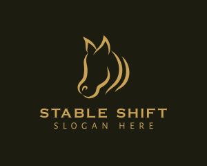 Horse Equine Animal logo design