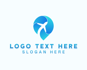 Airplane Flight Travel logo