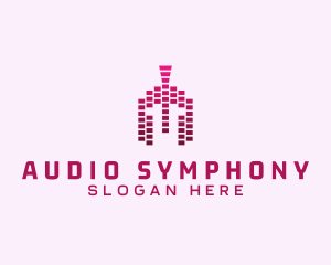 Audio Spund Helmet logo design