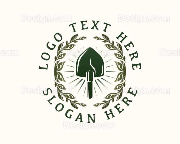 Lawn Garden Landscaping Logo