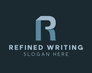 Simple Business Firm Letter R logo design