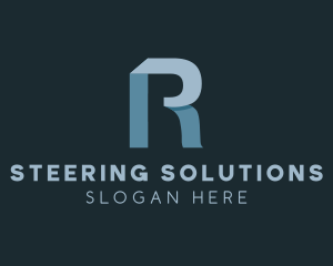 Simple Business Firm Letter R logo design