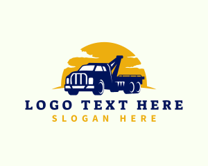 Tow Truck Vehicle logo