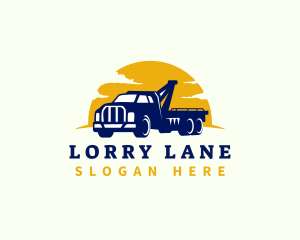 Tow Truck Vehicle logo