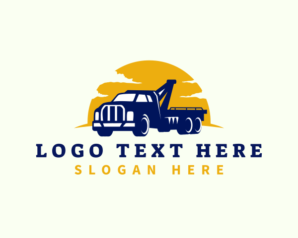 Lorry logo example 3