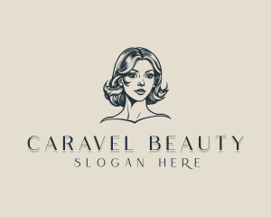 Feminine Woman Beauty logo design