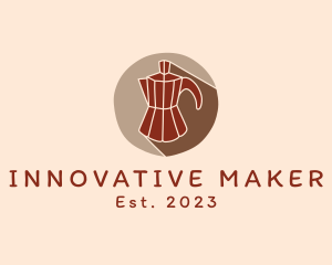 Retro Coffee Maker  logo design