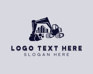 Industrial Mining Excavator logo