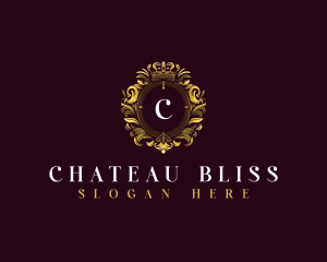 Elegant Flower Crest logo design