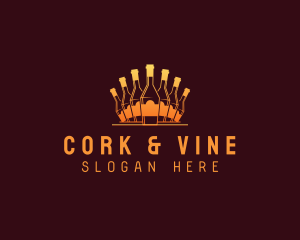 Bottle Bar Beverage logo design