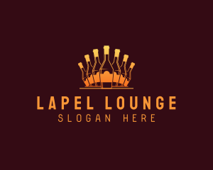 Bottle Bar Beverage logo design