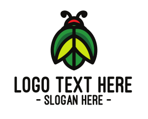 Green Leaf Beetle logo